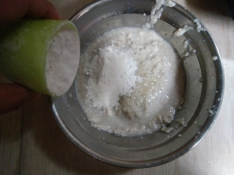 巧克力豆渣饼步骤3