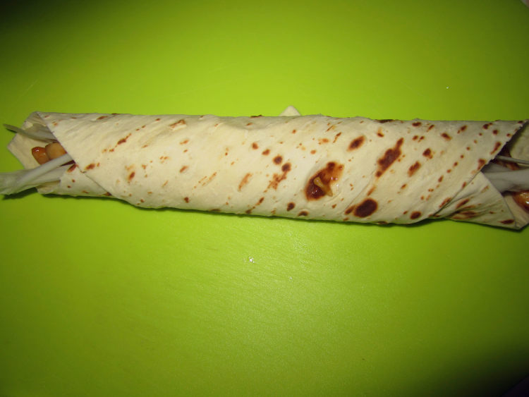 酱香鸡丝卷饼步骤12
