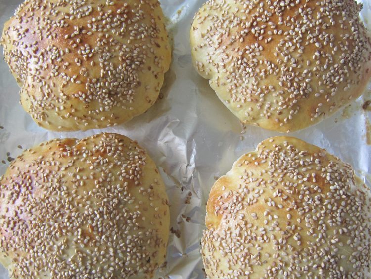 芝麻烧饼步骤16