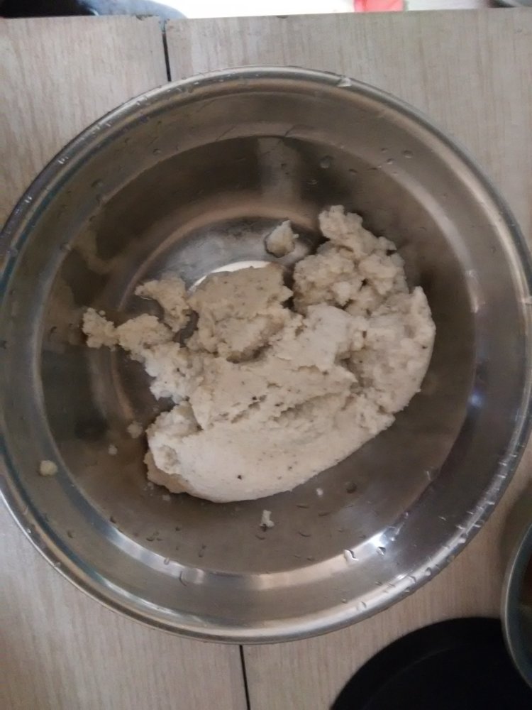 胡萝卜豆渣煎饼步骤1