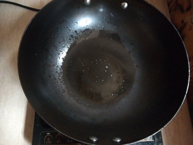 虾皮蒜苗煎饼步骤5