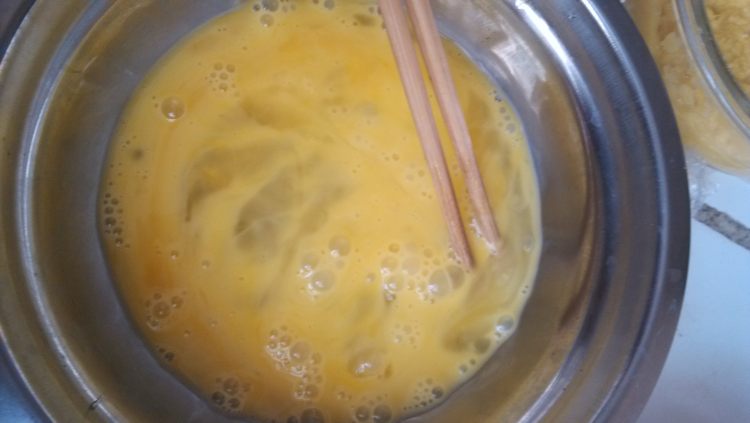 玉米渣饼步骤3