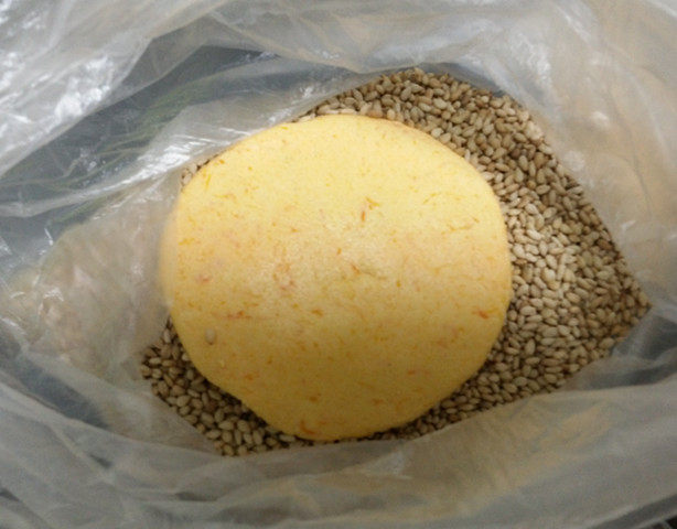 芝麻南瓜紫薯饼步骤13