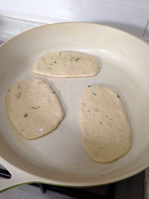 全麦豆渣培根软饼步骤9