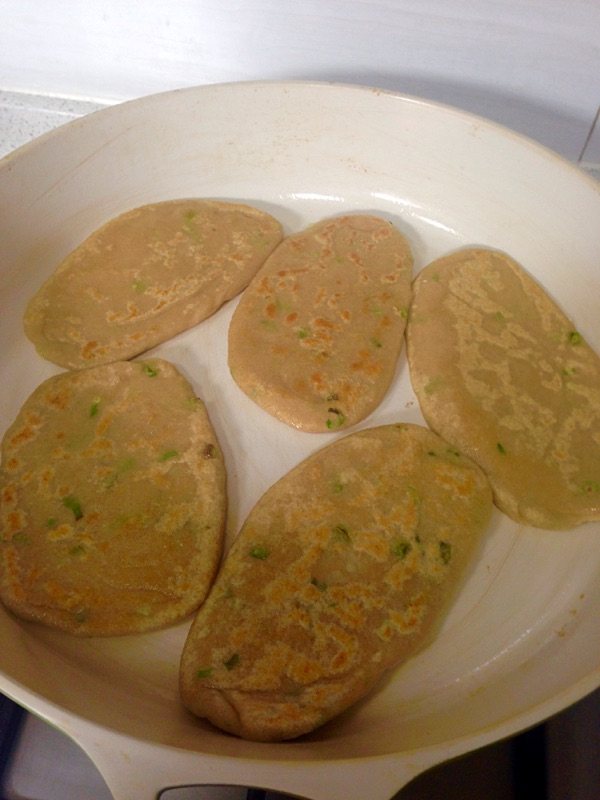 全麦豆渣培根软饼步骤10