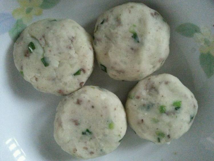 葱香牛肉土豆饼步骤5