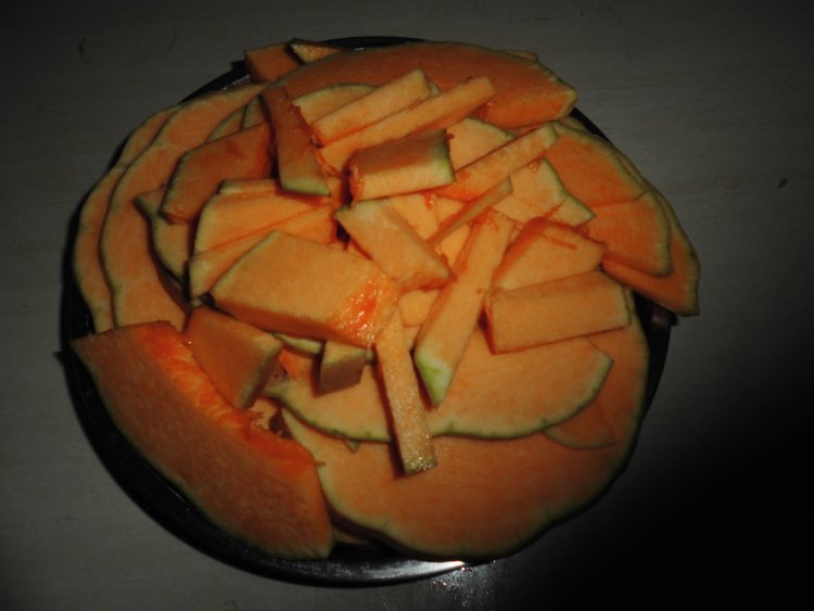 南瓜甜饼步骤2