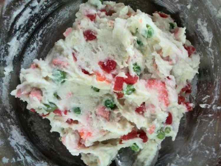 虾仁土豆泥饼步骤3