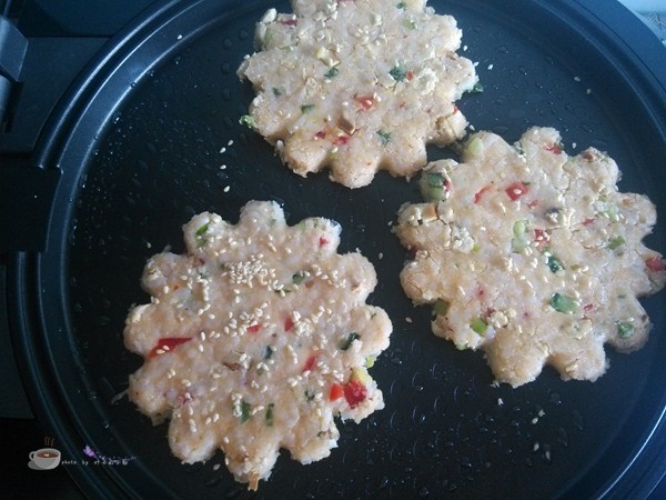 香煎米饭饼步骤10