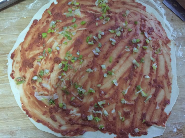 腐乳葱香小饼步骤6