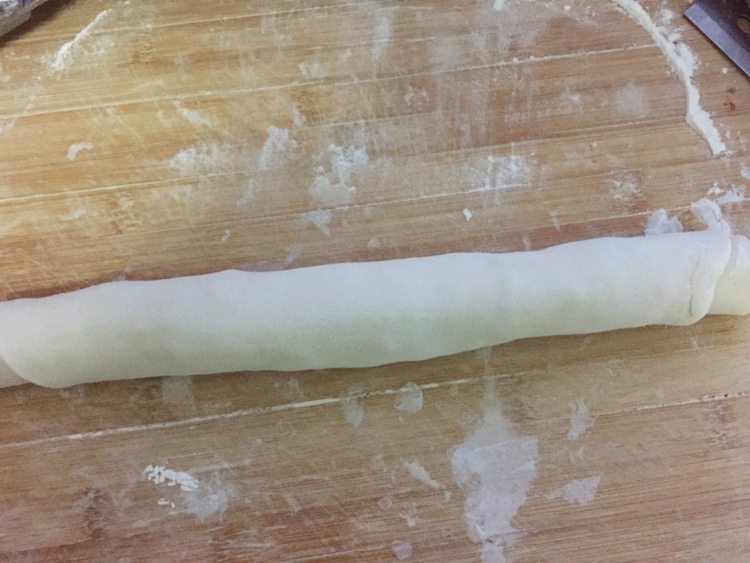 腐乳葱香小饼步骤8