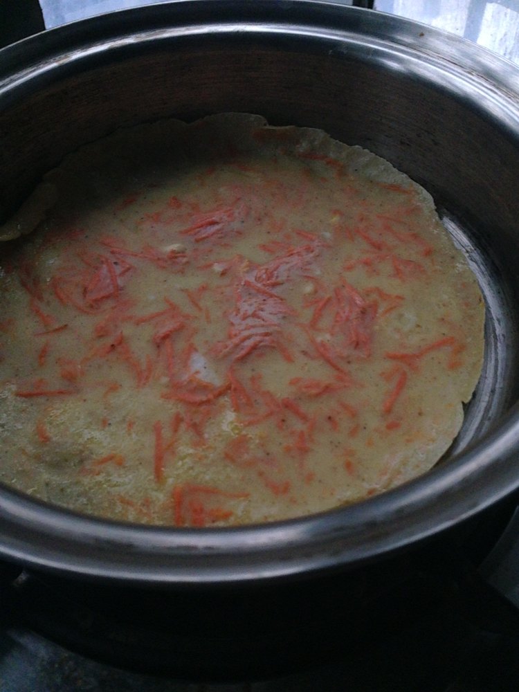 胡萝卜鸡蛋煎饼步骤5