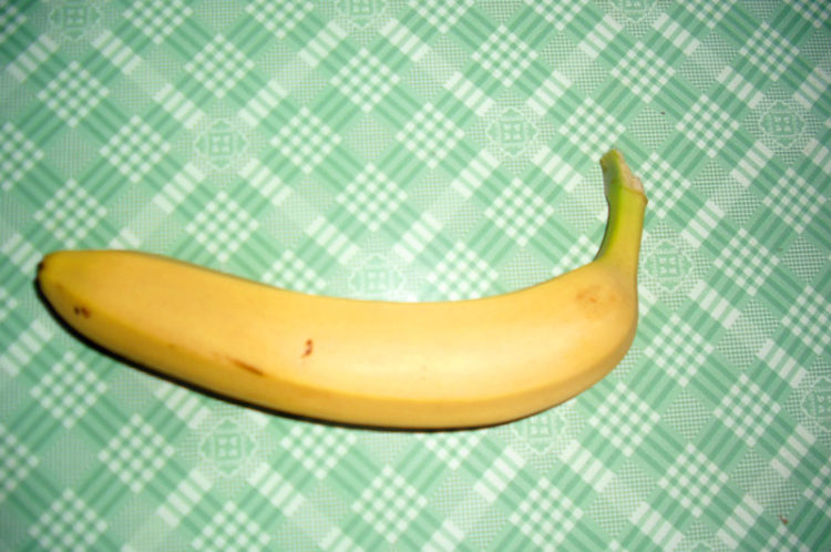 香蕉糯米饼步骤1