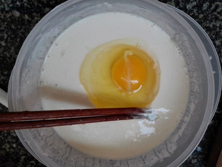 萝卜鸡蛋煎饼步骤2