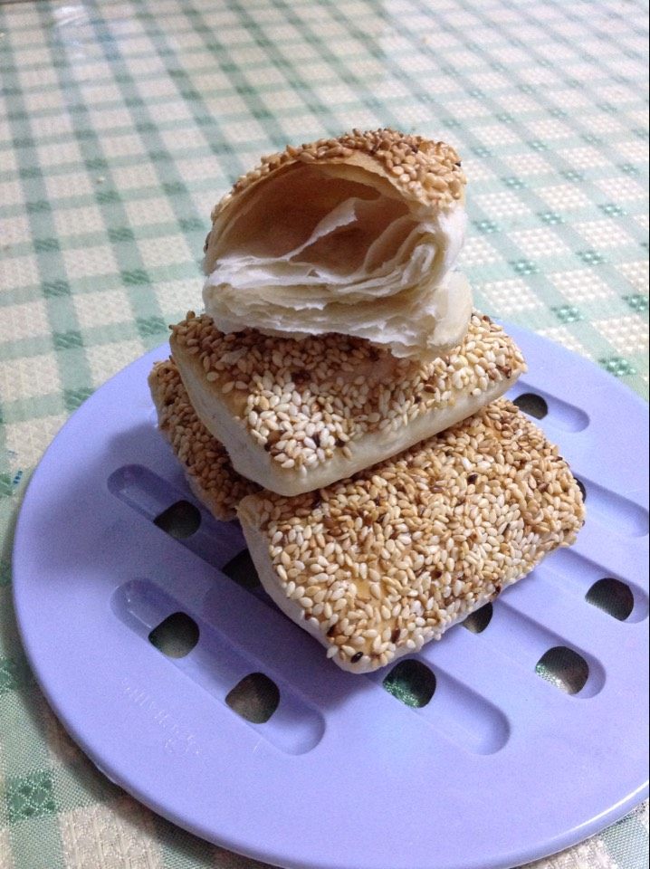 芝麻小烧饼步骤20