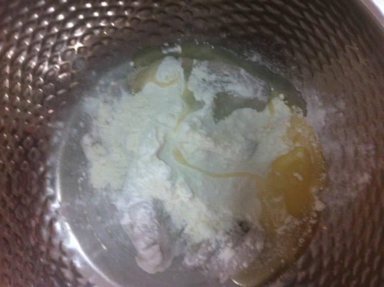 芝麻紫薯芋头饼步骤7