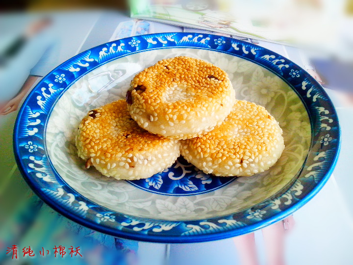 蔓越莓豆渣饼步骤7