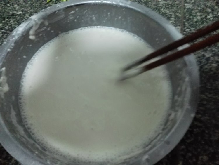 茼蒿鸡蛋饼步骤5