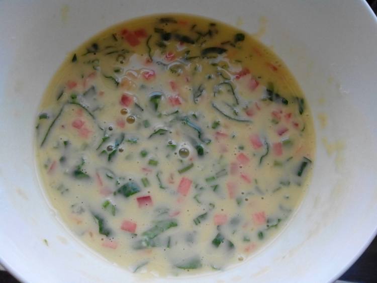 菠菜胡萝卜鸡蛋饼步骤7