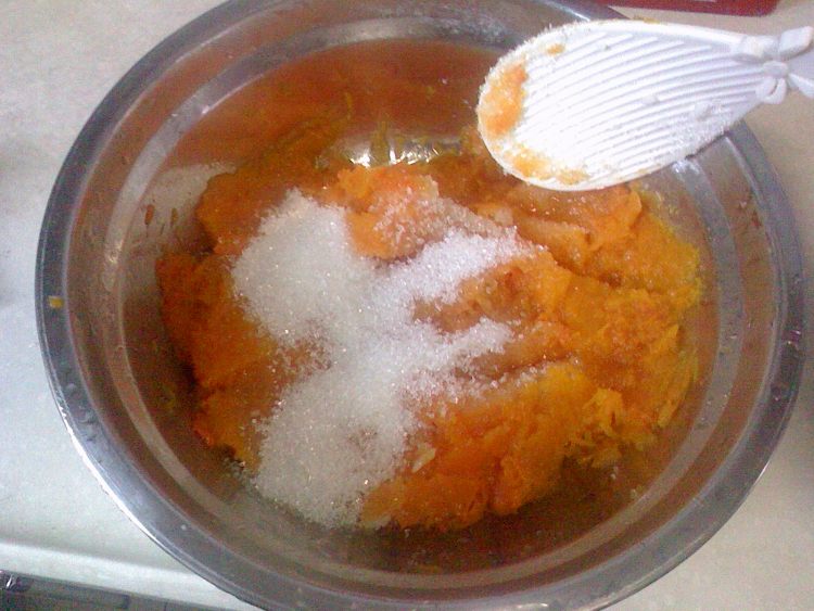 蒸南瓜饼步骤1