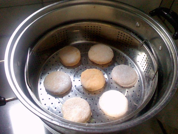 蒸南瓜饼步骤5