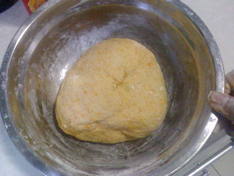蒸南瓜饼步骤3