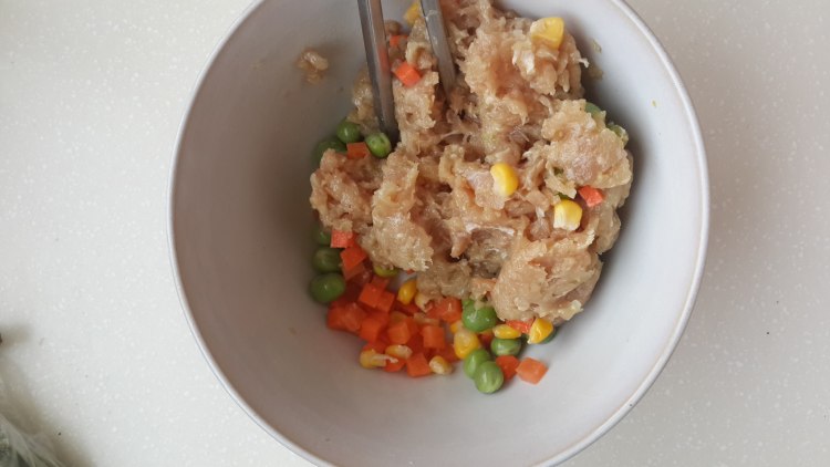 田园鸡肉饼步骤1