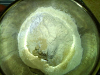 原味豆渣厚锅饼步骤2