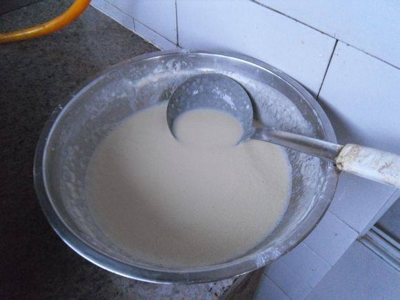 蛋糊薄饼步骤2