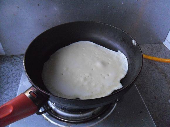 蛋糊薄饼步骤6