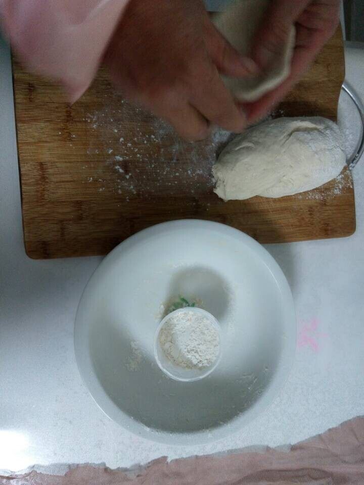香菜萝卜丝饼步骤4