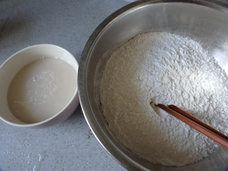 大白菜鸡蛋饼步骤1