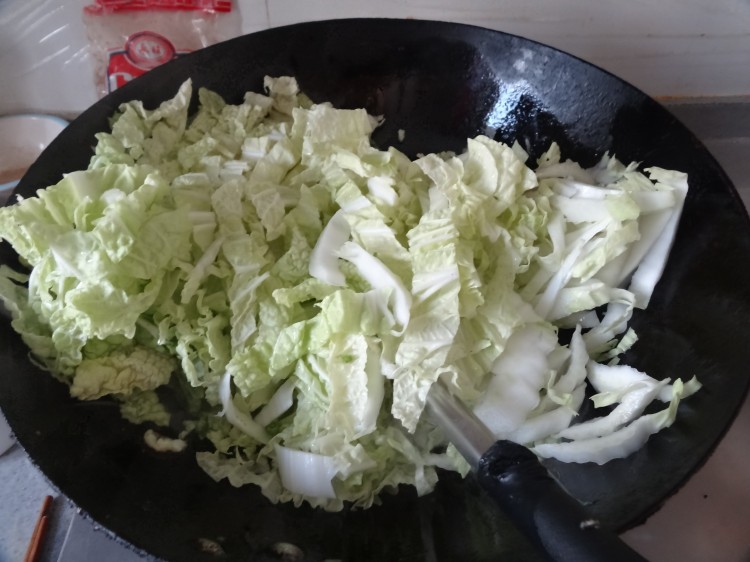 大白菜鸡蛋饼步骤7