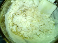 鸡蛋葱香豆渣松饼步骤6