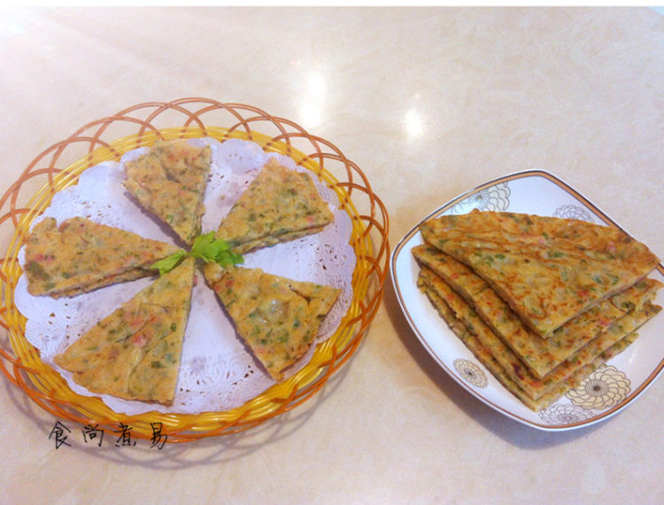 芹香泡菜饼步骤9