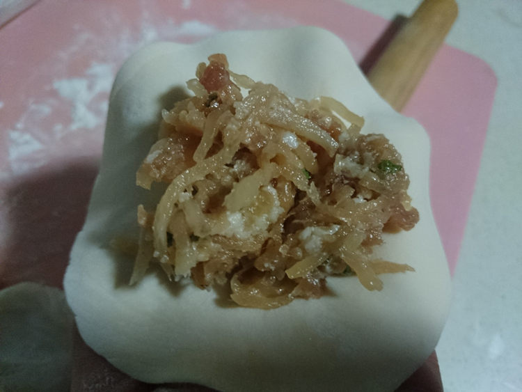 白萝卜丝肉饼步骤9