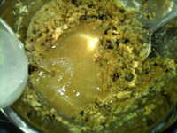 红糖豆渣松饼步骤4