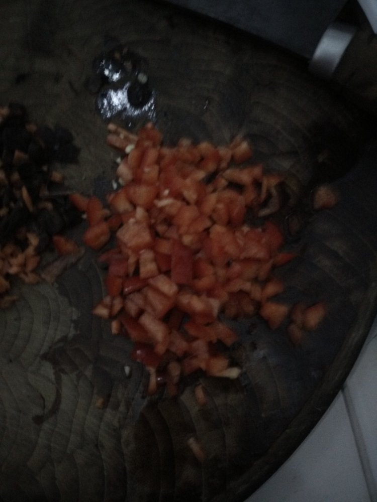 红椒木耳煎饼步骤1