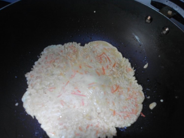 胡萝卜早餐饼步骤6