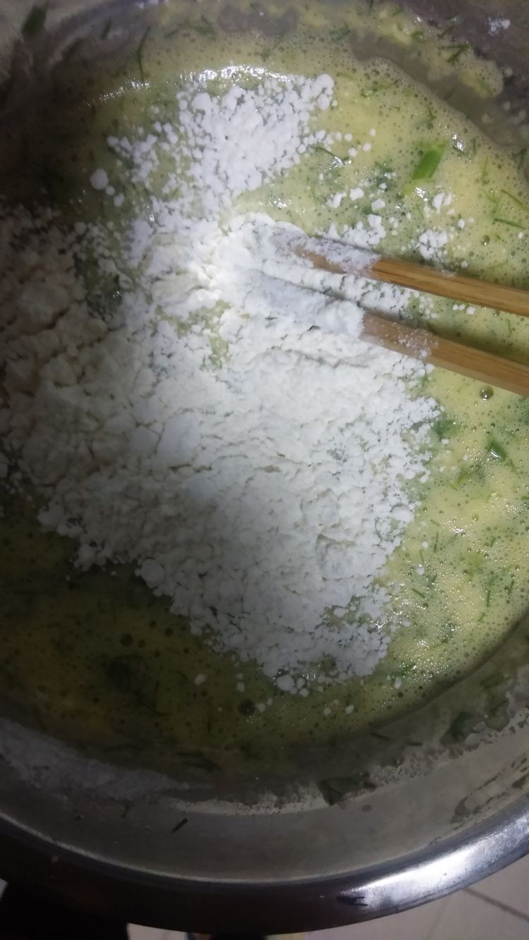 茴香煎饼步骤4