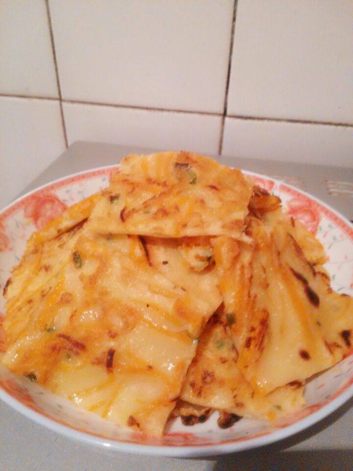 南瓜煎饼步骤10