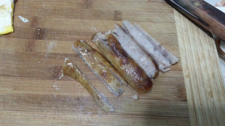 香肠蔬菜卷饼步骤6
