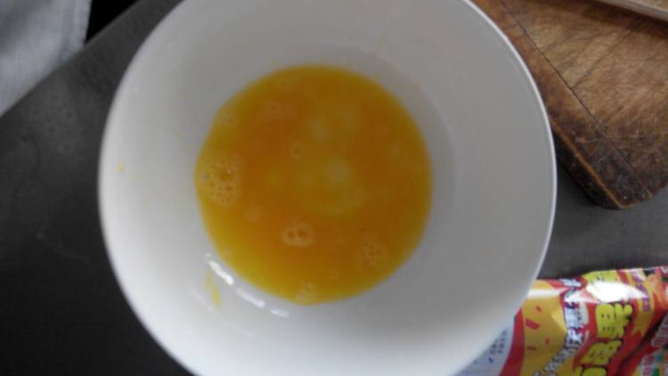 香菇鸡蛋煎饼步骤2