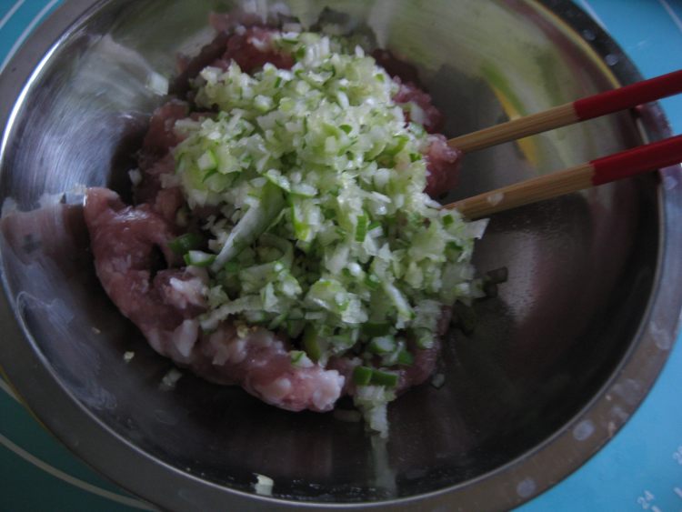 肉烧饼步骤8