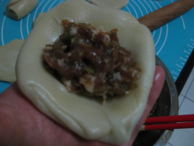 肉烧饼步骤10