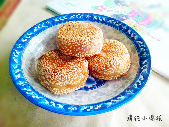 香蕉芝麻紫薯馅饼步骤10