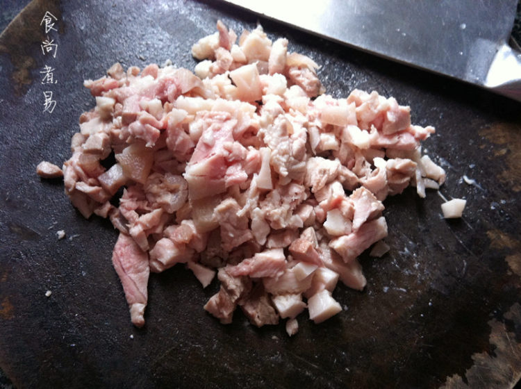 咸肉香煎馅饼步骤8