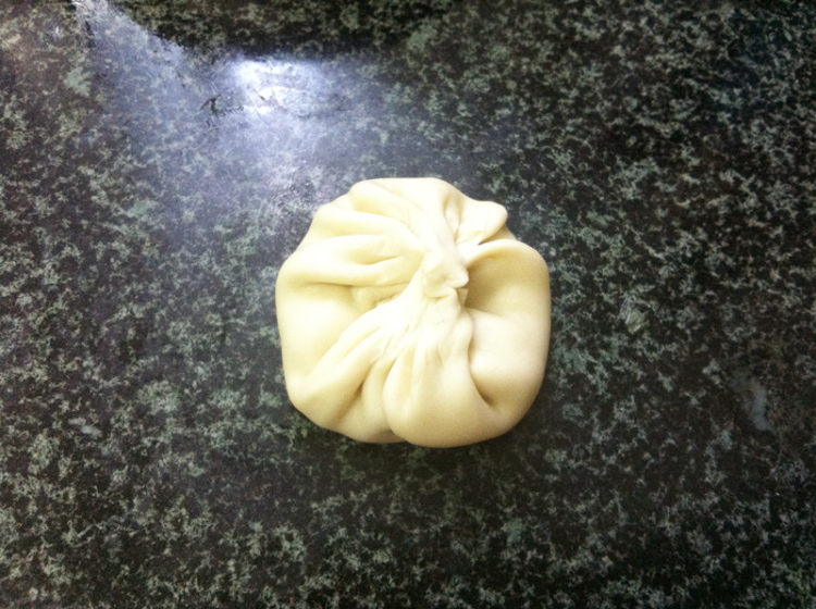 咸肉香煎馅饼步骤19