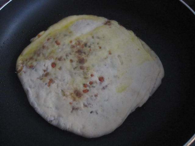 肉末千层饼步骤8