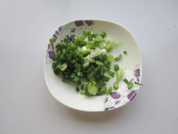 玉米面鸡蛋葱花饼步骤2